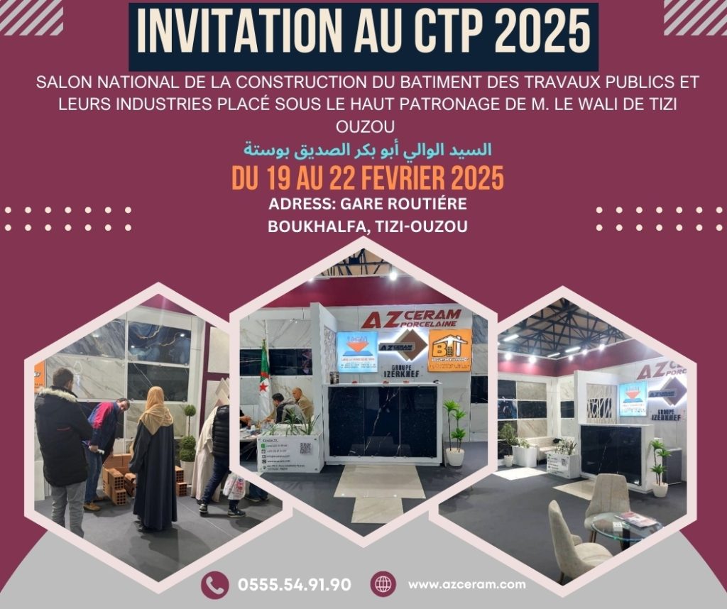 AZ CERAM au salon National CTP 2025